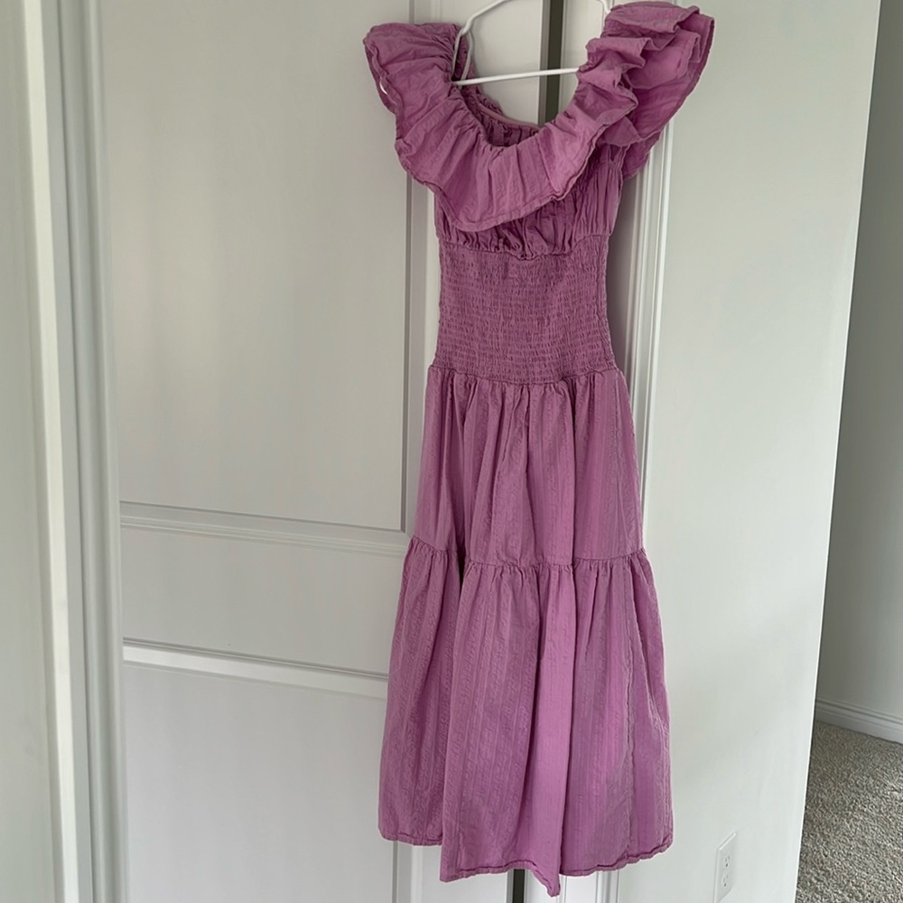 Midi off the shoulder sundress